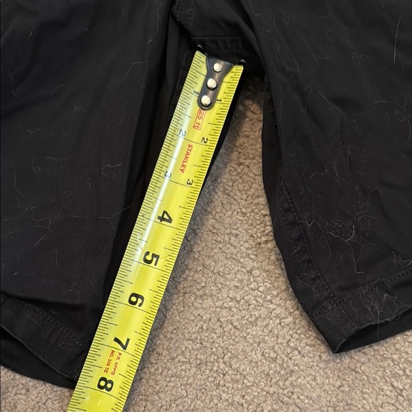 O'Neill Black Flat Front Shorts Casual Style - Picture 5 of 5